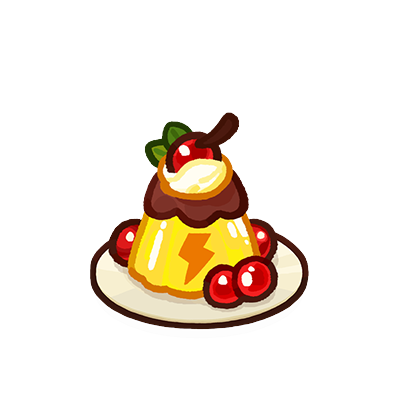 Bolt Pudding feeding item