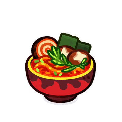 Lava Ramen feeding item