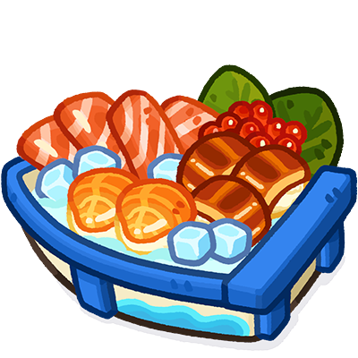 Sushi Skiff feeding item