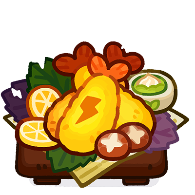 Tempura Plate feeding item